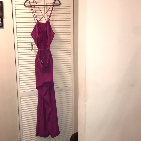 🔥Aidan Mattox crepe cutout jumpsuit🔥🔥🔥 - Picture 6 of 6